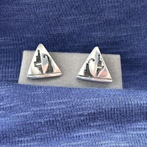 Hopi Silver earrings.